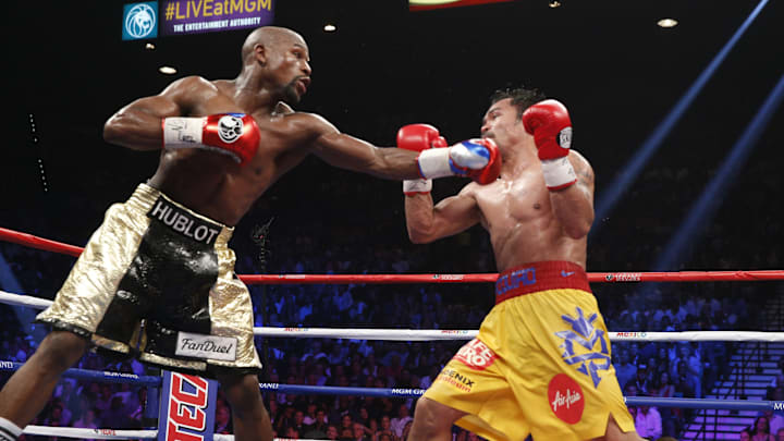 Manny Pacquiao y Floyd Mayweather Jr. protagonizaron una de las mejores peleas de la historia del boxeo