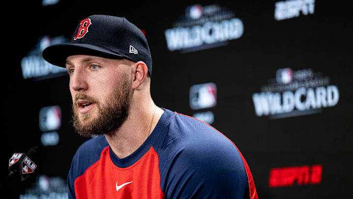 Wild Card Series - Boston Red Sox Workout