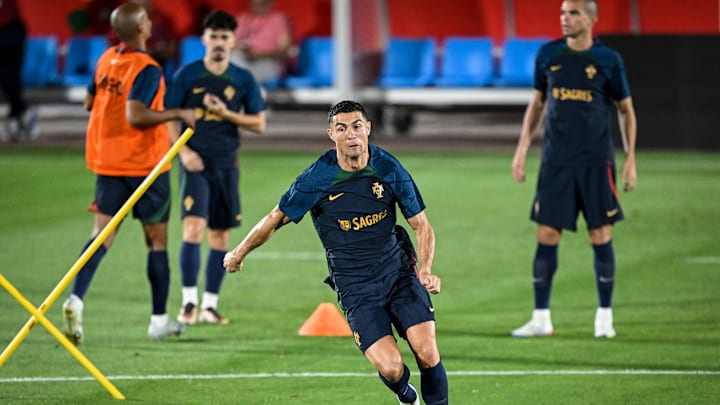 Portugal se prepara para el encuentro contra Suiza