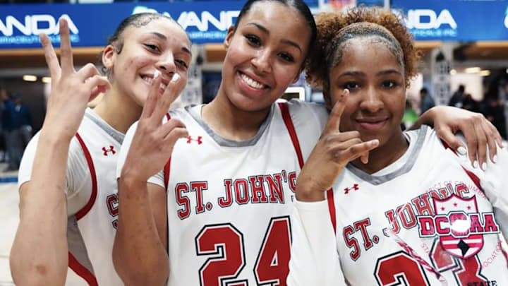 The St. John's College Cadets captured another DCSAA championship and went wire-to-wire as DC's top-ranked girls basketball team. The St. John's College Cadets captured another DCSAA championship and went wire-to-wire as DC's top-ranked girls basketball team.