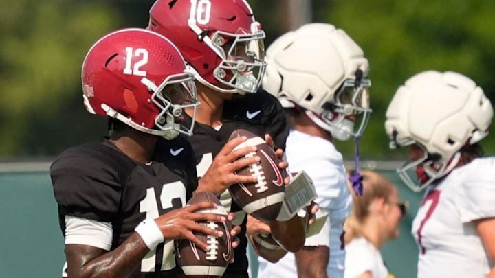 Alabama's quarterback situation was deemed the ninth-best in the conference, behind Auburn's with Byrum Brown Alabama's quarterback situation was deemed the ninth-best in the conference, behind Auburn's with Byrum Brown