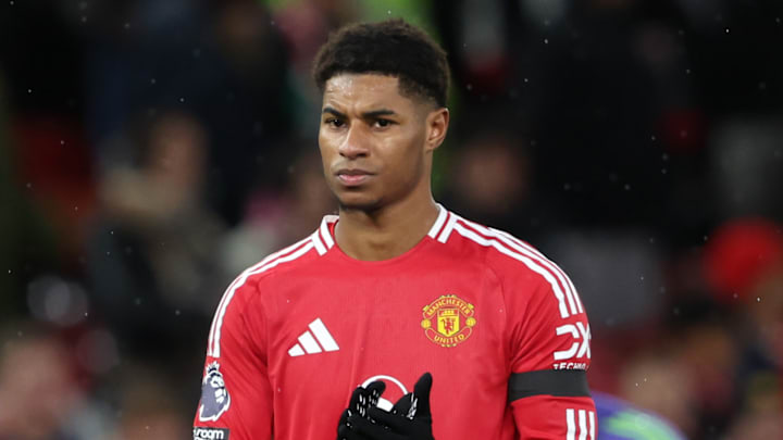 Rashford segue sem espaço no Manchester United