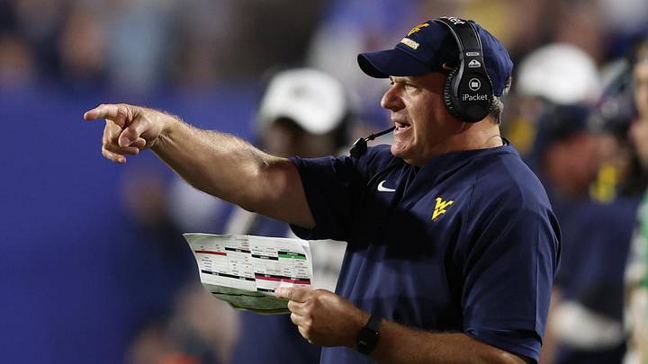 West Virginia Mountaineers head coach Rich Rodriguez. West Virginia Mountaineers head coach Rich Rodriguez.