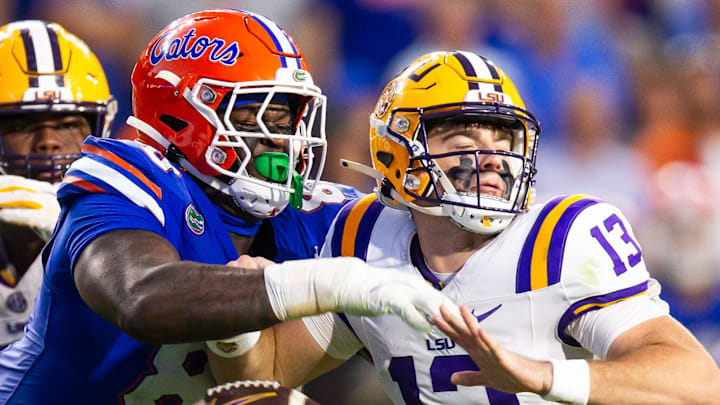 Florida Gators defensive lineman Caleb Banks is considered a first-round draft prospect despite missing most of 2025 due to injury. Florida Gators defensive lineman Caleb Banks is considered a first-round draft prospect despite missing most of 2025 due to injury.