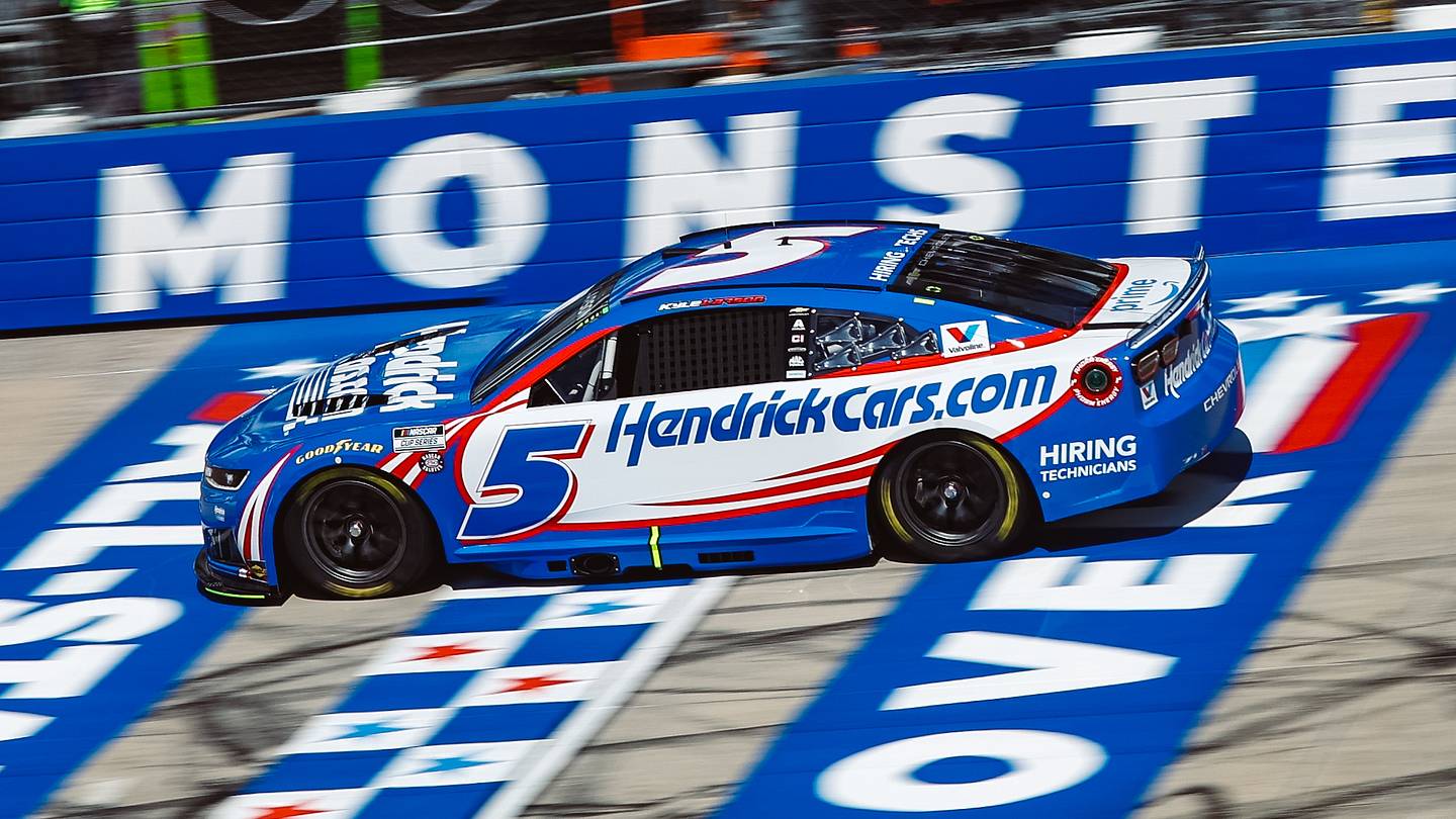Kyle Larson Paces NASCAR All-Star Practice Session At Dover
