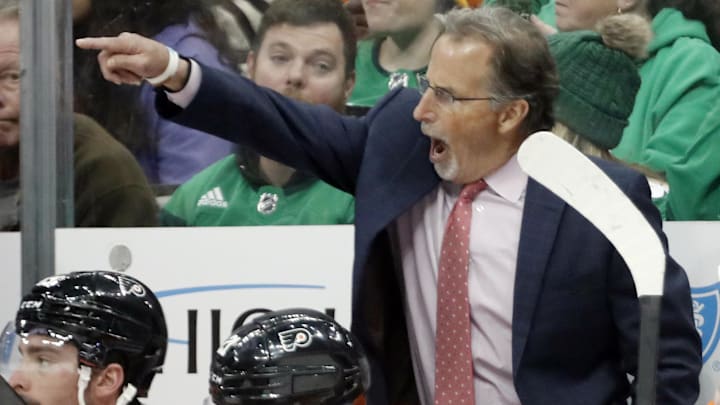 John Tortorella; Mandatory Credit: Charles LeClaire-Imagn Images