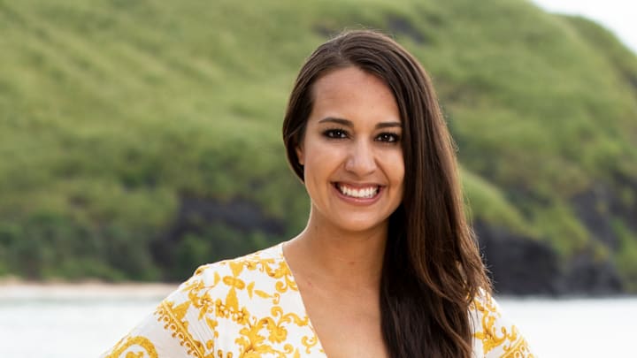 Angelina Keeley, pictured here during season 37 “SURVIVOR: DAVID VS. GOLIATH” will return to compete on the milestone Season 50 of SURVIVOR, premiering Spring 2026 on CBS and Paramount+. Angelina previously appears on season 37 (DAVID VS. GOLIATH). Photo: Robert Voets/CBS Entertainment 2018 CBS Broadcasting, Inc. All Rights Reserved.