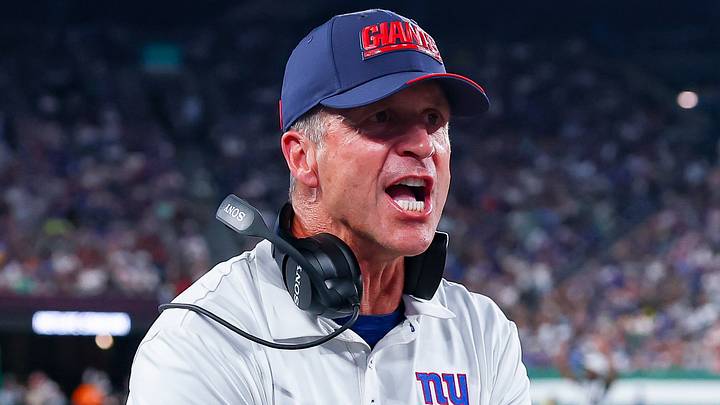 New York Giants - head coach John Harbaugh