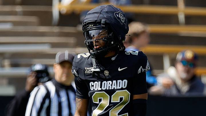 Apr 19, 2025; Boulder, CO, USA; Colorado Buffaloes safety TJ Branch (22) during the spring game at Folsom Field. Mandatory Credit: Isaiah J. Downing-Imagn Images