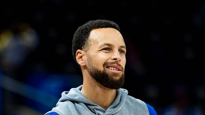 San Francisco, California, USA; Golden State Warriors guard Stephen Curry (30) reacts during warmups before the game against the Charlotte Hornets at Chase Center. Mandatory Credit: John Hefti-Imagn Images San Francisco, California, USA; Golden State Warriors guard Stephen Curry (30) reacts during warmups before the game against the Charlotte Hornets at Chase Center. Mandatory Credit: John Hefti-Imagn Images