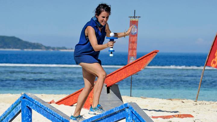 Aubry Bracco, pictured here during season 34 “SURVIVOR: GAME CHANGERS,” will return to compete on the milestone Season 50 of SURVIVOR, premiering Spring 2026 on CBS and Paramount+. Aubry previously appears on seasons 32 (KAÔH RŌNG – BRAINS VS. BRAWN VS. BEAUTY), 34 (GAME CHANGERS), and 38 (EDGE OF EXTINCTION). Photo: Jeffrey Neira/CBS Entertainment ©2017 CBS Broadcasting, Inc. All Rights Reserved.