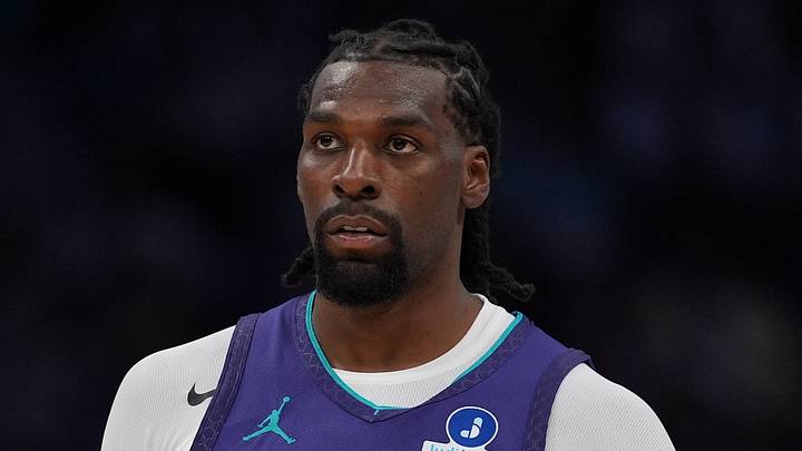 Oct 23, 2026; Charlotte, North Carolina, USA; Charlotte Hornets center Naz Reid (0) during the second half against the Atlanta Hawks at the Spectrum Center. Mandatory Credit: Jim Dedmon-Imagn Images Oct 23, 2026; Charlotte, North Carolina, USA; Charlotte Hornets center Naz Reid (0) during the second half against the Atlanta Hawks at the Spectrum Center. Mandatory Credit: Jim Dedmon-Imagn Images