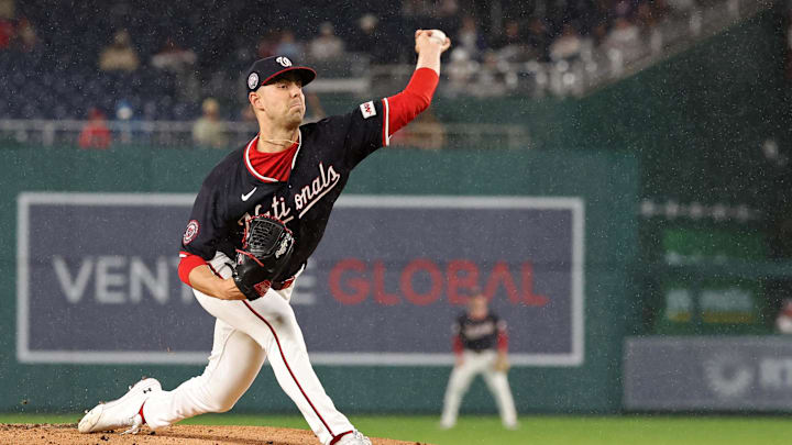 Washington Nationals starting pitcher MacKenzie Gore is a great prop target on Monday.