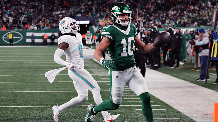 NY Jets wide receiver Allen Lazard