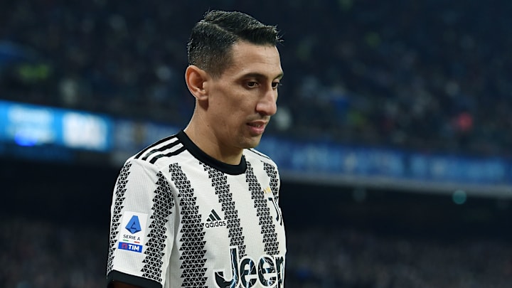 Angel Di Maria est en fin de contrat le 30 juin 2023 avec la Juventus