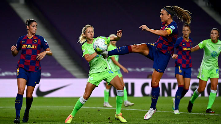 Barcelona e Wolfsburg são potências do futebol feminino