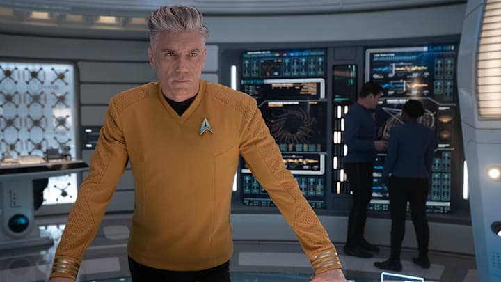 Anson Mount as Pike in season 3, Episode 9 of Strange New Worlds streaming on Paramount+. Photo Credit: Marni Grossman/Paramount+