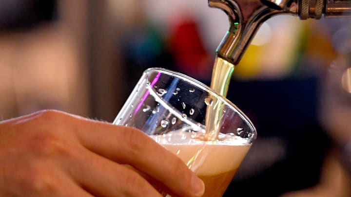 Taps at Paradigm Shift Brewing Co. in Massillon. Thursday, March 13, 2025.