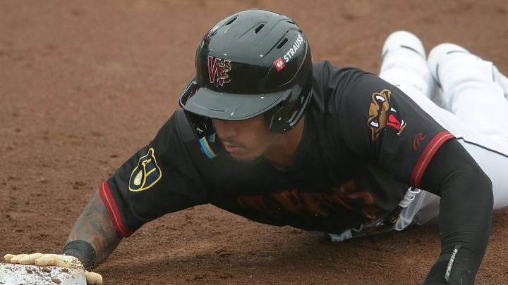 The Wisconsin Timber Rattlers’ Josiah Ragsdale (4) against the Peoria Chiefs during their baseball game at Neuroscience Group Field at Fox Cities Stadium in Grand Chute, Wis. on Wednesday, April 15, 2026 in Grand Chute, Wis. The Timber Rattlers defeated Peroria 7-4.
Wm. Glasheen USA TODAY NETWORK-Wisconsin The Wisconsin Timber Rattlers’ Josiah Ragsdale (4) against the Peoria Chiefs during their baseball game at Neuroscience Group Field at Fox Cities Stadium in Grand Chute, Wis. on Wednesday, April 15, 2026 in Grand Chute, Wis. The Timber Rattlers defeated Peroria 7-4.
Wm. Glasheen USA TODAY NETWORK-Wisconsin