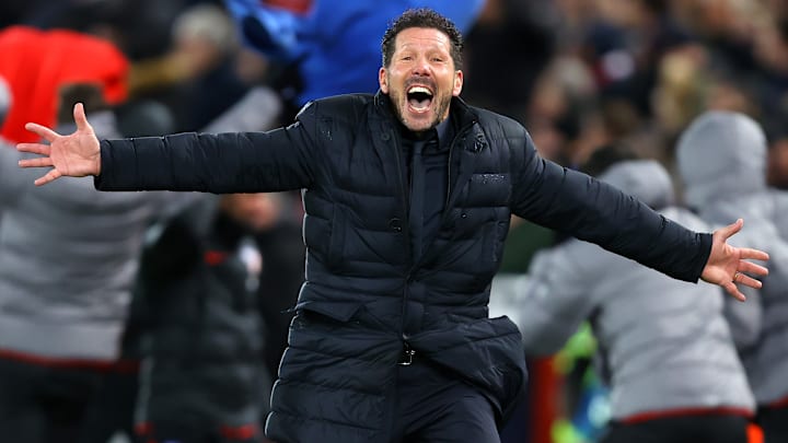 Diego Simeone après la qualification face à Liverpool en 2020
