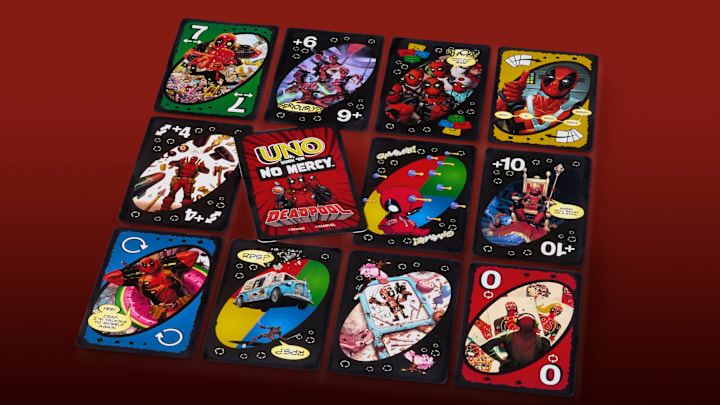 UNO Show ‘em No Mercy™ Deadpool. Image courtesy Mattel