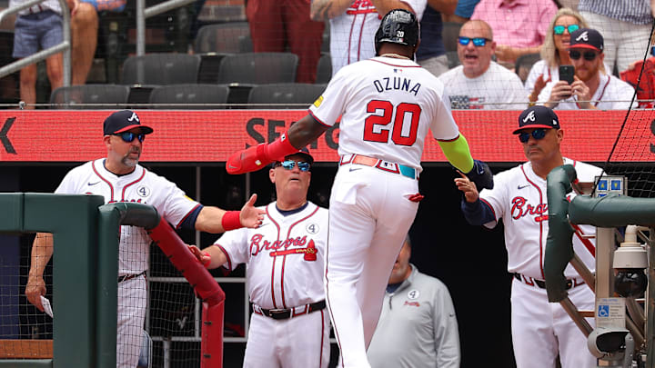 Atlanta Braves DH Marcell Ozuna