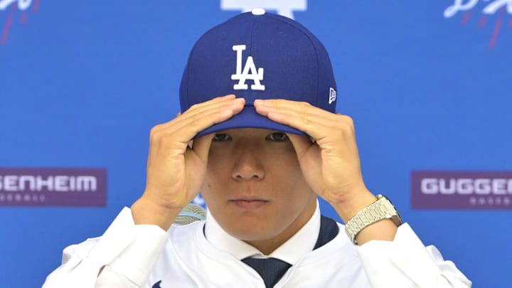Los Angeles Dodgers starting pitcher Yoshinobu Yamamoto