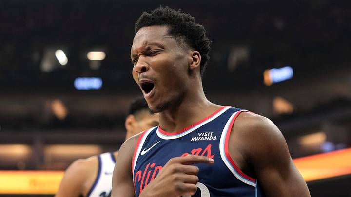 Apr 5, 2026; Sacramento, California, USA; LA Clippers guard Bennedict Mathurin (9) reacts after a foul call during the first quarter against the Sacramento Kings at Golden 1 Center. Mandatory Credit: Darren Yamashita-Imagn Images Apr 5, 2026; Sacramento, California, USA; LA Clippers guard Bennedict Mathurin (9) reacts after a foul call during the first quarter against the Sacramento Kings at Golden 1 Center. Mandatory Credit: Darren Yamashita-Imagn Images