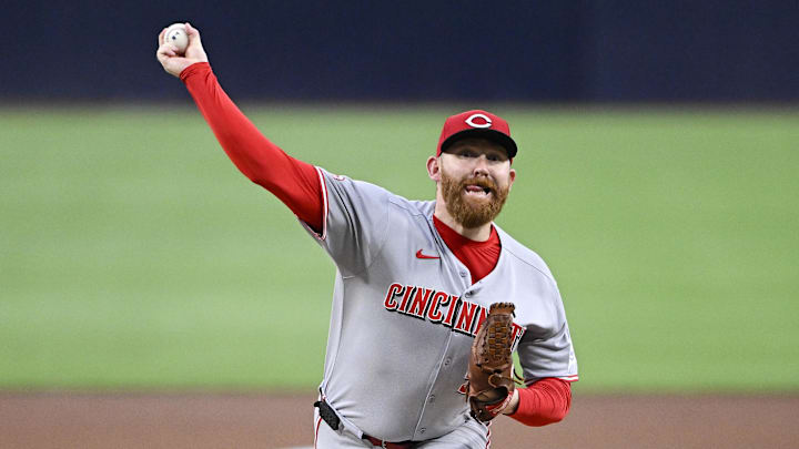 Cincinnati Reds starting pitcher Zack Littell has a 4.50 ERA with Cincy this season. Cincinnati Reds starting pitcher Zack Littell has a 4.50 ERA with Cincy this season.