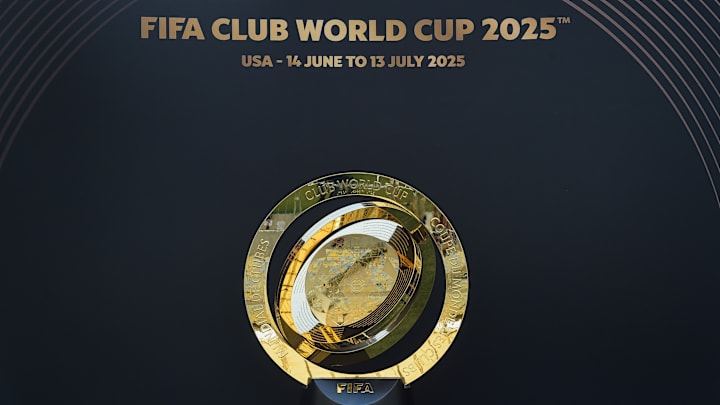 FIFA Club World Cup trophy in Rio de Janeiro