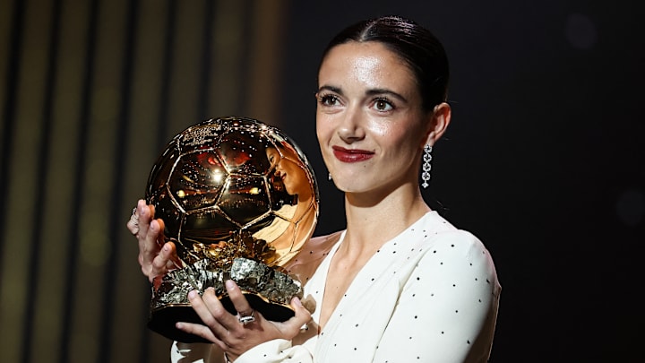 Aitana Bonmatí venceu a premiação Bola de Ouro 2024