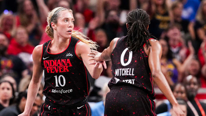 The Indiana Fever are 10-6 at home in the 2025 season.