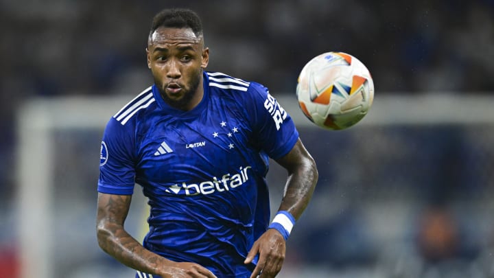 Rafa Silva em ação pelo Cruzeiro em 2024.