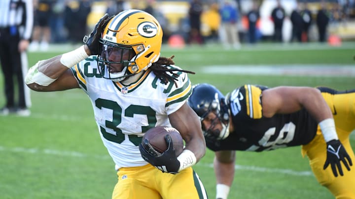 Aaron Jones will not play against the Chiefs on Sunday