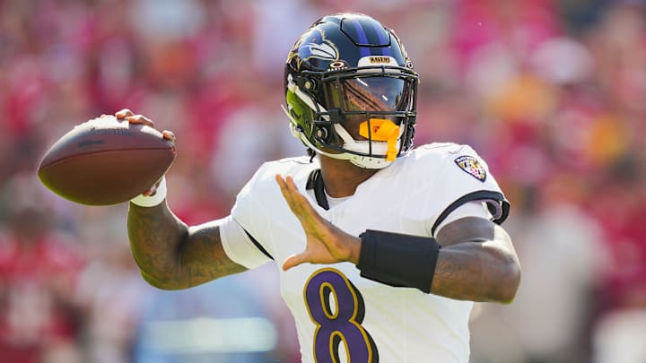Lamar Jackson has been sidelined since Week 4.