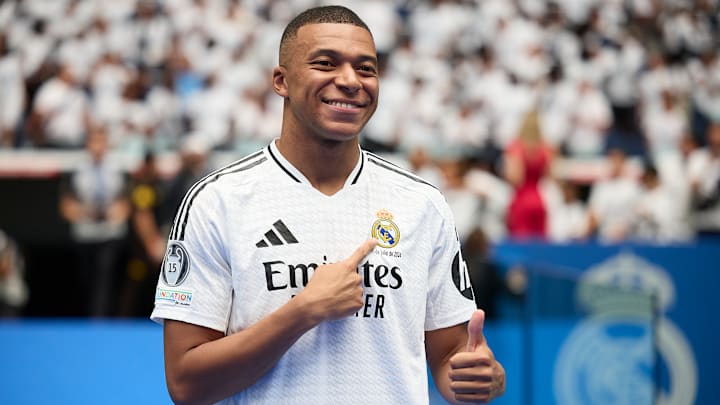 Real Madrid Unveils New Signing Kylian Mbappe