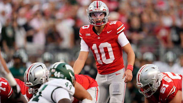 The Ohio State Buckeyes' offense is really not where it should be after a sloppy win over the Ohio Bobcats