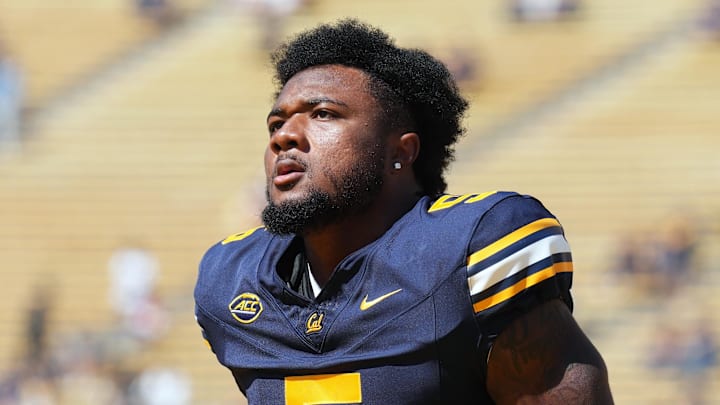 Cal running back Brandon High Jr. Cal running back Brandon High Jr.