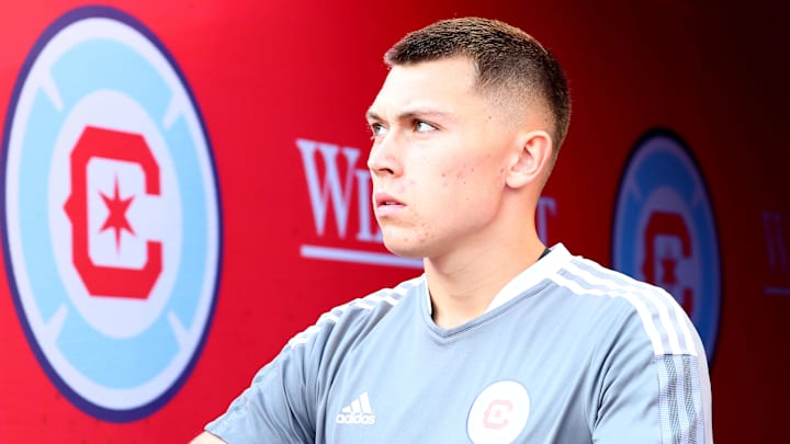 Slonina is ready for his big move to England. Slonina is ready for his big move to England.