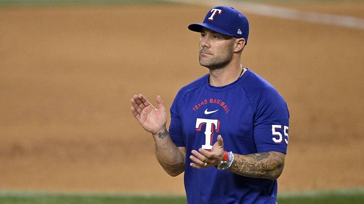 Texas Rangers manager Skip Schumaker.