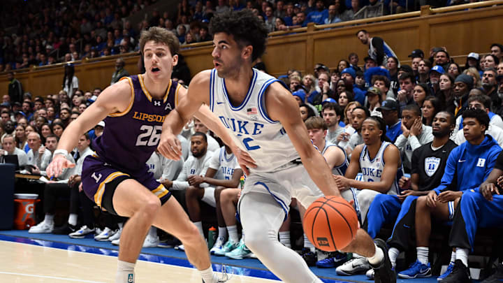 Duke is favored against Texas Tech on Saturday.