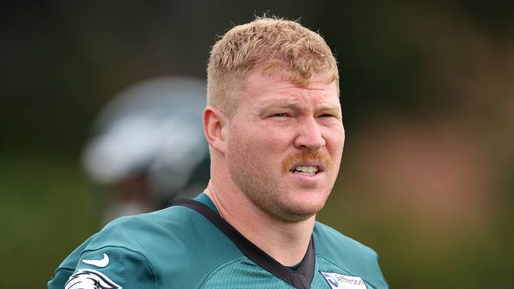 Philadelphia Eagles c/g Cam Jurgens (51) during training camp