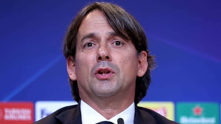 FC Internazionale Training Session And Press Conference