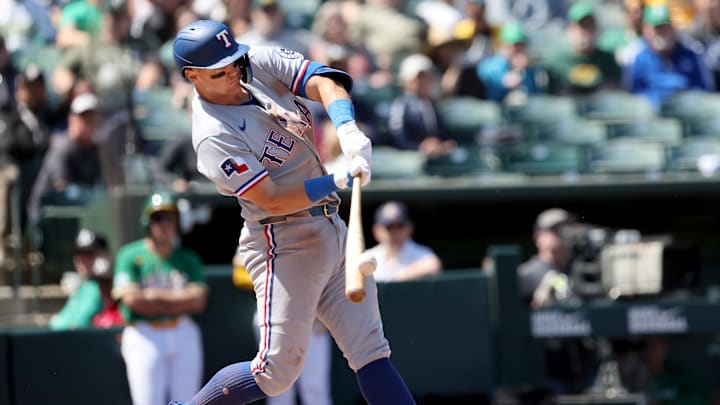 Texas Rangers third baseman Josh Jung.