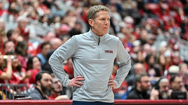 Gonzaga Bulldogs head coach Mark Few.