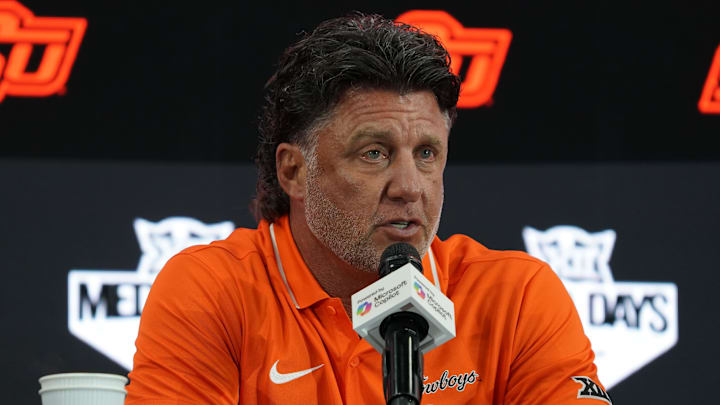 Oklahoma State head coach Mike Gundy is on the hot seat after a 19-12 loss to Tulsa on Saturday. Oklahoma State head coach Mike Gundy is on the hot seat after a 19-12 loss to Tulsa on Saturday.