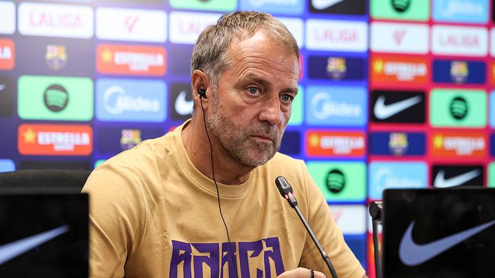 Fc Barcelona Training And Press Conference - Laliga Ea Sports
