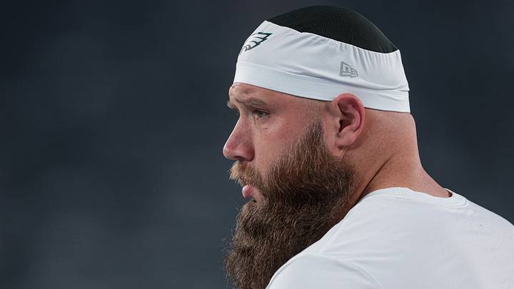 Philadelphia Eagles offensive tackle Lane Johnson 
