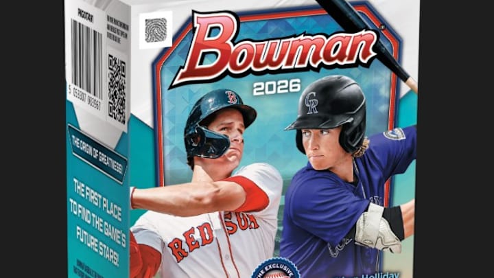 The 2026 Bowman product is set to be released on May 13, 2026. Rookie Roman Anthony and prospect Ethan Holliday are this year's cover athletes.