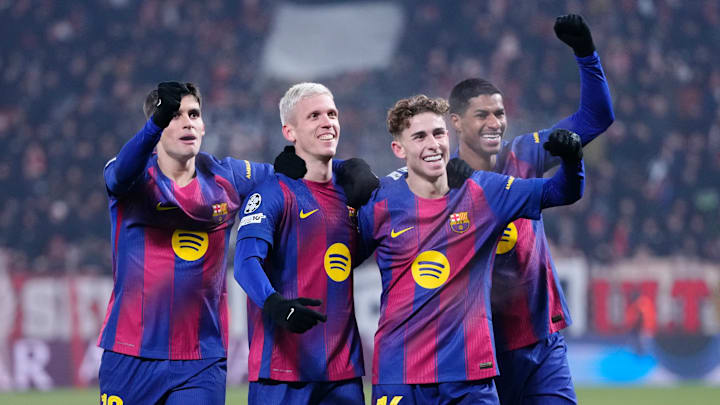 SK Slavia Praha v FC Barcelona - UEFA Champions League 2025/26 League Phase MD7